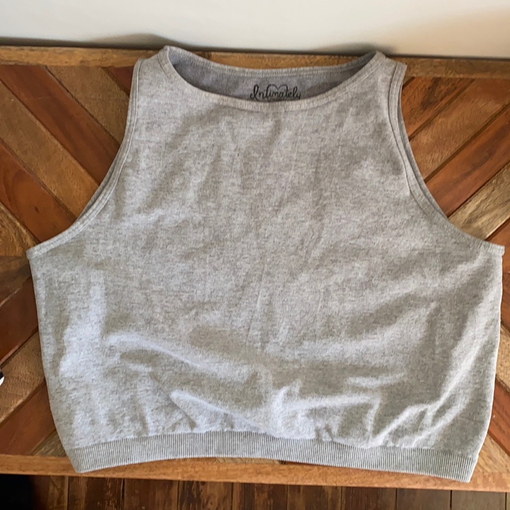 Free people seamless crop tank